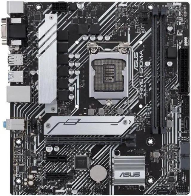 Refurbished: ASUS PRIME H510M-A LGA 1200 Intel H510 DDR4 64GB