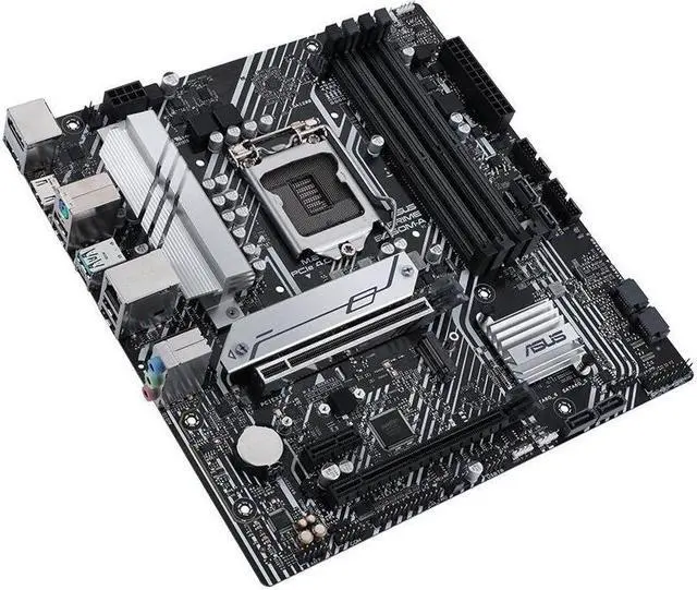 Alt view image 3 of 3 - ASUS PRIME B560M-A LGA 1200 DDR4 128GB Micro ATX Motherboard