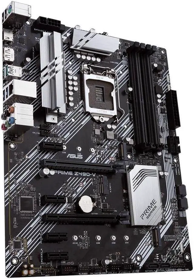 Main image of ASUS PRIME Z490-V LGA 1200 DDR4 128GB ATX Motherboard