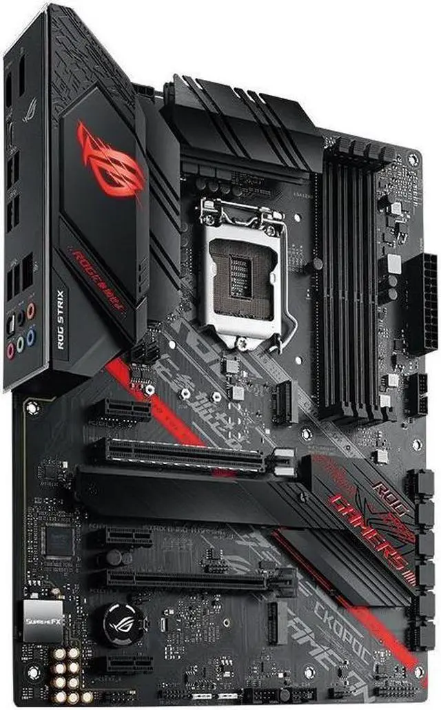 Alt view image 3 of 8 - ASUS ROG STRIX B460-H GAMING LGA 1200 DDR4 128GB ATX Motherboard