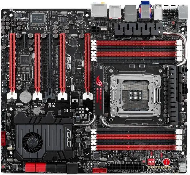 Main image of ASUS RAMPAGE IV EXTREME/BF3 LGA 2011 DDR3 64GB E-ATX Motherboard