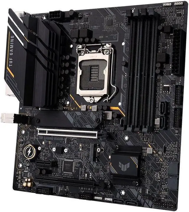 Alt view image 3 of 4 - ASUS TUF GAMING B560M-E LGA 1200 DDR4 128GB Micro ATX Motherboard