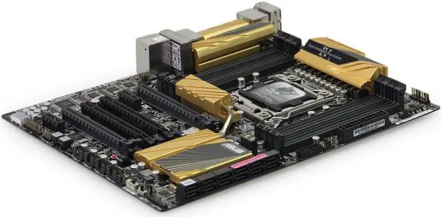 Alt view image 3 of 4 - ASUS X79-DELUXE LGA 2011 DDR3 64GB ATX Motherboard
