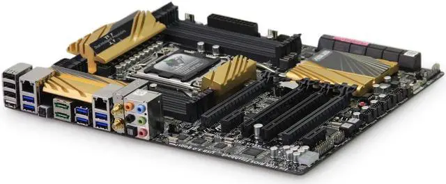 Alt view image 4 of 4 - ASUS X79-DELUXE LGA 2011 DDR3 64GB ATX Motherboard