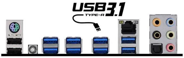 Alt view image 11 of 11 - MSI X99A SLI PLUS LGA 2011-v3 DDR4 Intel X99 SATA 6Gb/s USB 3.1 USB 3.0 ATX Intel Motherboard Desktop Mainboard with i7-5820K 6C12T