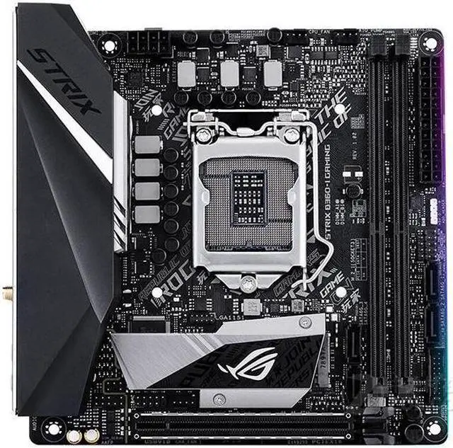 Main image of ASUS ROG STRIX B360-I GAMING LGA 1151 DDR4 32GB Mini-ITX Motherboard
