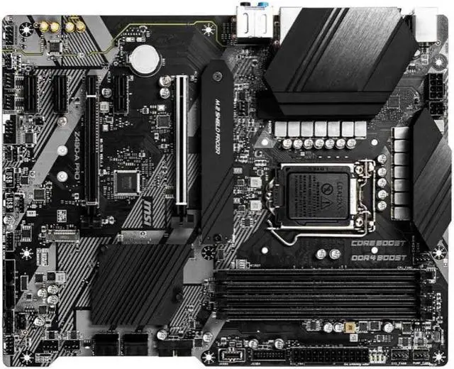 Main image of MSI Z490-A PRO Intel Z490 LGA 1200 DDR4 128GB ATX Motherboard