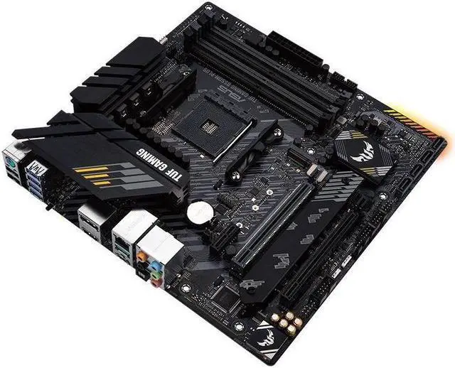 Alt view image 4 of 5 - ASUS TUF GAMING B550M-PLUS CFHD Socket AM4 DDR4 128GB Micro ATX Motherboard