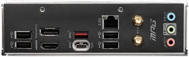 Alt view image 11 of 11 - MSI MPG B560I GAMING EDGE WIFI LGA 1200 Intel B560 SATA 6Gb/s Mini ITX Intel Motherboard