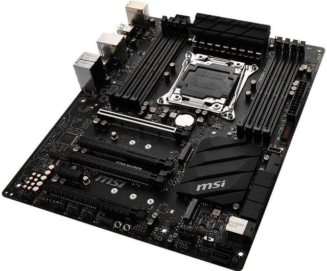Alt view image 3 of 4 - MSI X299 RAIDER Intel X299 LGA 2066 DDR4 128GB ATX Motherboard