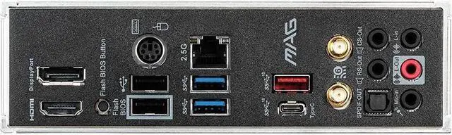 Alt view image 3 of 3 - MSI MAG B550M MORTAR WIFI AMD B550 Socket AM4 DDR4 128GB Micro ATX Motherboard