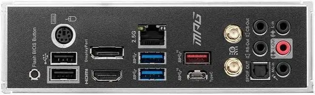 Alt view image 4 of 4 - MSI MPG B550 GAMING EDGE WIFI AM4 AMD B550 SATA 6Gb/s ATX AMD Motherboard