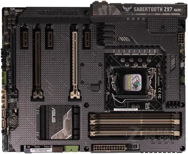 Main image of ASUS SABERTOOTH Z97 MARK 1 LGA 1150 DDR3 32GB ATX Motherboard