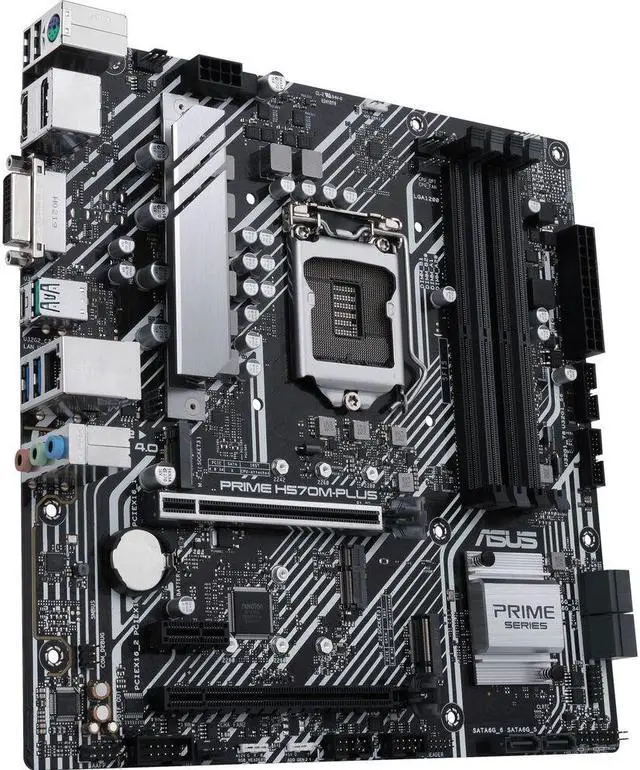 Refurbished: ASUS PRIME H570M-PLUS LGA 1200 Intel H570 DDR4 96GB