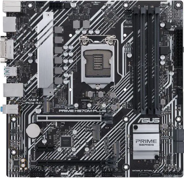 Refurbished: ASUS PRIME H570M-PLUS LGA 1200 Intel H570 DDR4 96GB