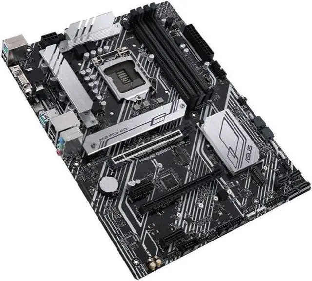 Alt view image 2 of 7 - ASUS PRIME B560-PLUS LGA 1200 DDR4 128GB ATX Motherboard