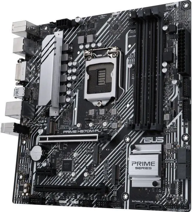 Refurbished: ASUS PRIME H570M-PLUS LGA 1200 Intel H570 DDR4 96GB