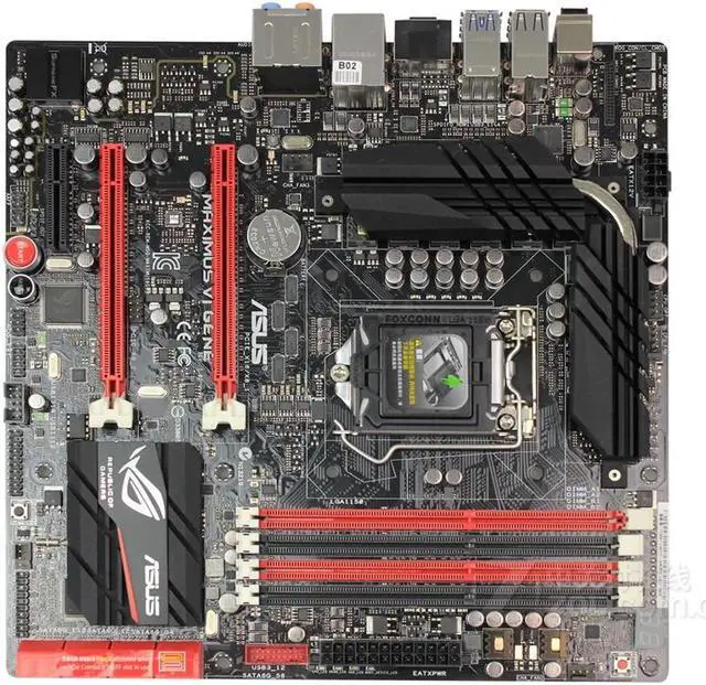 Main image of ASUS Maximus VI Gene LGA 1150 DDR3 32GB Micro ATX Motherboard