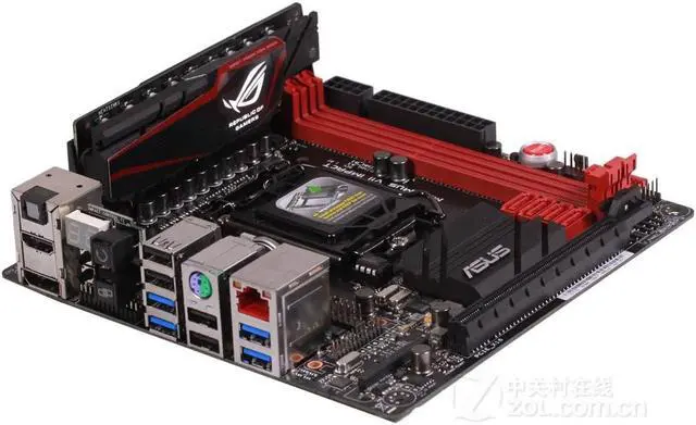 Alt view image 4 of 4 - ASUS MAXIMUS VII IMPACT LGA 1150 DDR3 16GB Mini-ITX Motherboard
