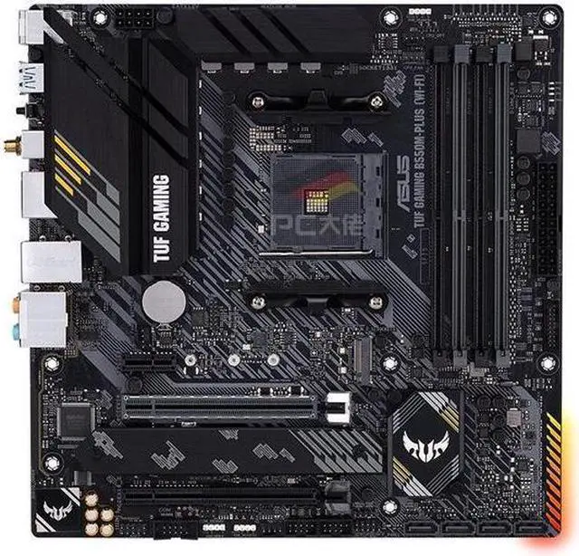 Main image of ASUS TUF GAMING B550M-PLUS (WI-FI) Socket AM4 DDR4 128GB Micro ATX Motherboard