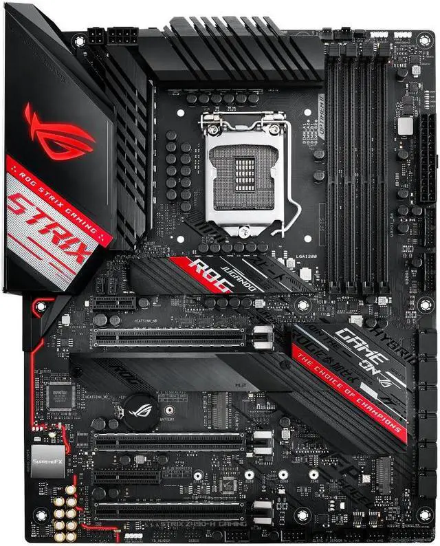 Main image of ASUS ROG STRIX Z490-H GAMING LGA 1200 DDR4 128GB ATX Motherboard