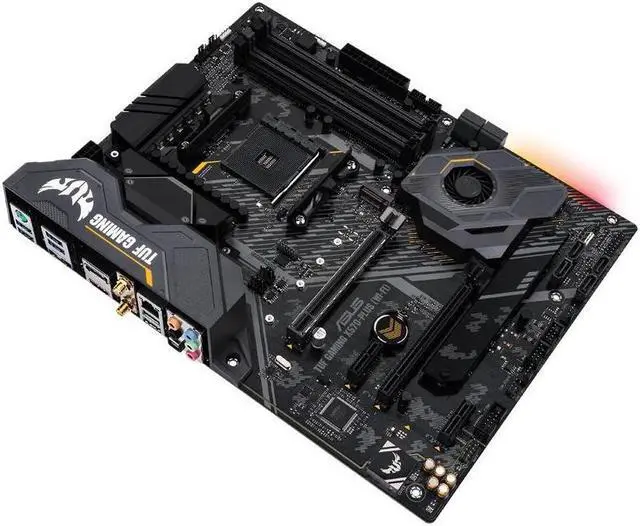 Alt view image 4 of 8 - ASUS TUF GAMING X570-PLUS (WI-FI) Socket AM4 DDR4 128GB ATX Motherboard