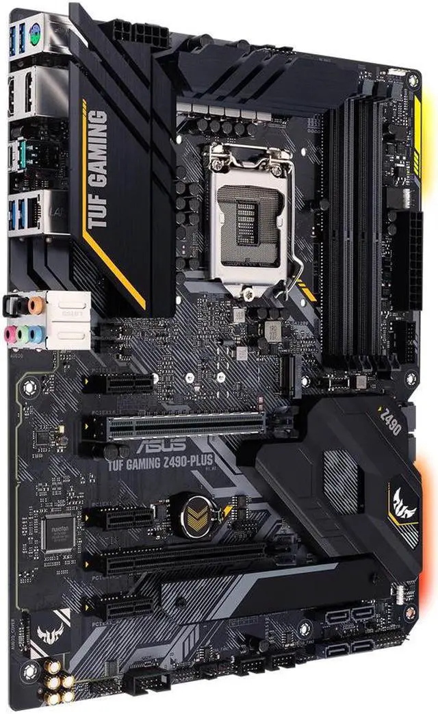 Alt view image 2 of 4 - ASUS TUF GAMING Z490-PLUS LGA 1200 DDR4 128GB ATX Motherboard