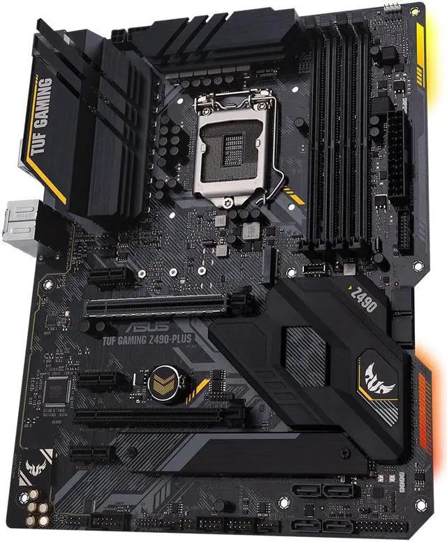 Alt view image 3 of 4 - ASUS TUF GAMING Z490-PLUS LGA 1200 DDR4 128GB ATX Motherboard