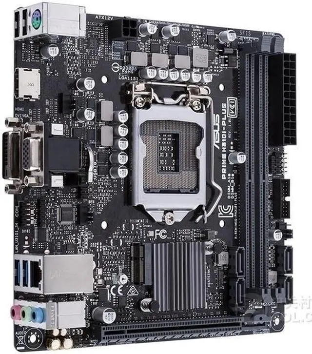 Alt view image 4 of 5 - ASUS PRIME H310I-PLUS LGA 1151 DDR4 32GB Mini-ITX Motherboard