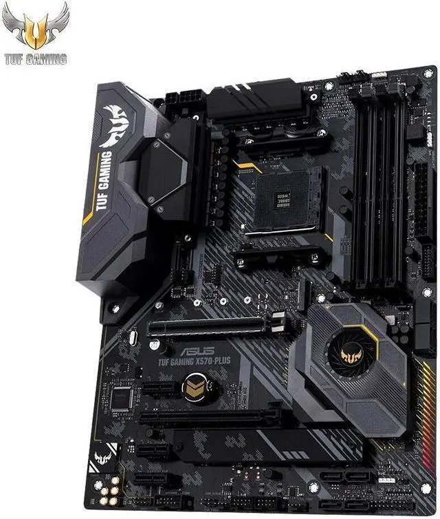 Alt view image 2 of 4 - ASUS TUF GAMING X570-PLUS Socket AM4 DDR4 128GB ATX Motherboard
