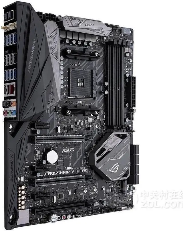 Alt view image 2 of 4 - ASUS ROG CROSSHAIR VI HERO (WI-FI AC) Socket AM4 DDR4 64GB ATX Motherboard