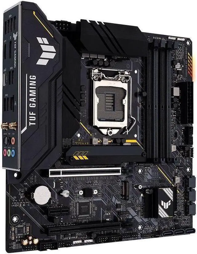 Alt view image 2 of 3 - ASUS TUF GAMING B560M-PLUS WIFI LGA 1200 DDR4 128GB Micro ATX Motherboard
