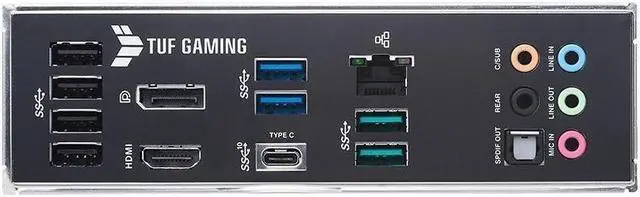 Alt view image 4 of 4 - ASUS TUF GAMING B560M-PLUS LGA 1200 DDR4 128GB Micro ATX Motherboard
