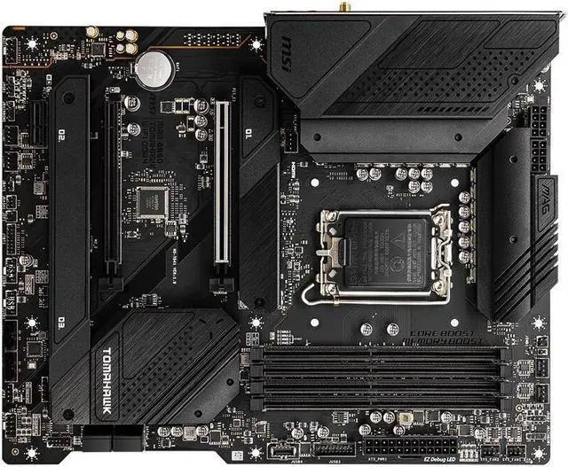 Alt view image 2 of 4 - MSI MAG B660 TOMAHAWK WIFI DDR4 Intel B660 LGA 1700 DDR4 128GB ATX Motherboard