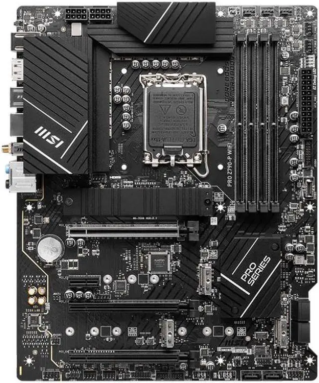 Main image of MSI PRO Z790-P WIFI Intel Z790 LGA 1700 DDR5 256GB ATX Motherboard