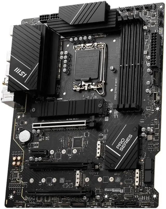 Alt view image 2 of 4 - MSI PRO Z790-P WIFI Intel Z790 LGA 1700 DDR5 256GB ATX Motherboard