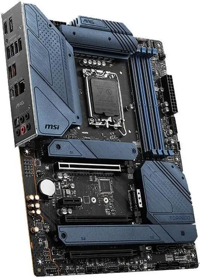 Alt view image 3 of 4 - MSI MAG Z690 TORPEDO Intel Z690 LGA 1700 DDR5 128GB ATX Motherboard