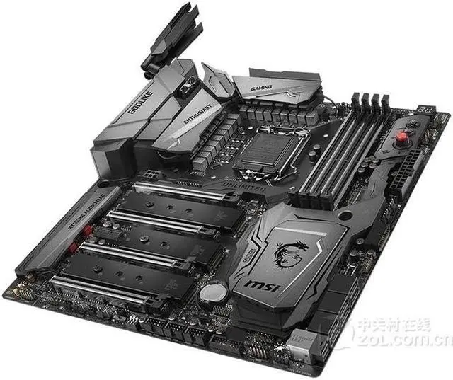 Alt view image 4 of 4 - MSI Z370 GODLIKE GAMING Intel Z370 LGA 1151 DDR4 64GB E-ATX Motherboard