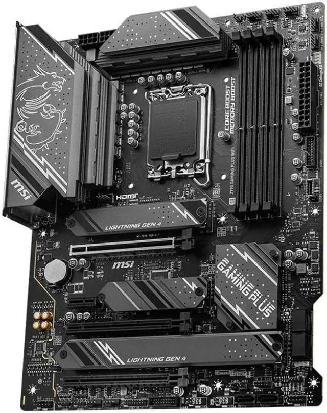 Alt view image 2 of 4 - MSI Z790 GAMING PLUS WIFI Intel Z790 LGA 1700 DDR5 256GB ATX Motherboard
