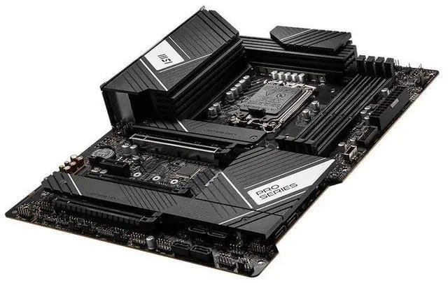 Alt view image 3 of 4 - MSI PRO Z790-A WIFI DDR4 Intel Z790 LGA 1700 DDR4 128GB ATX Motherboard