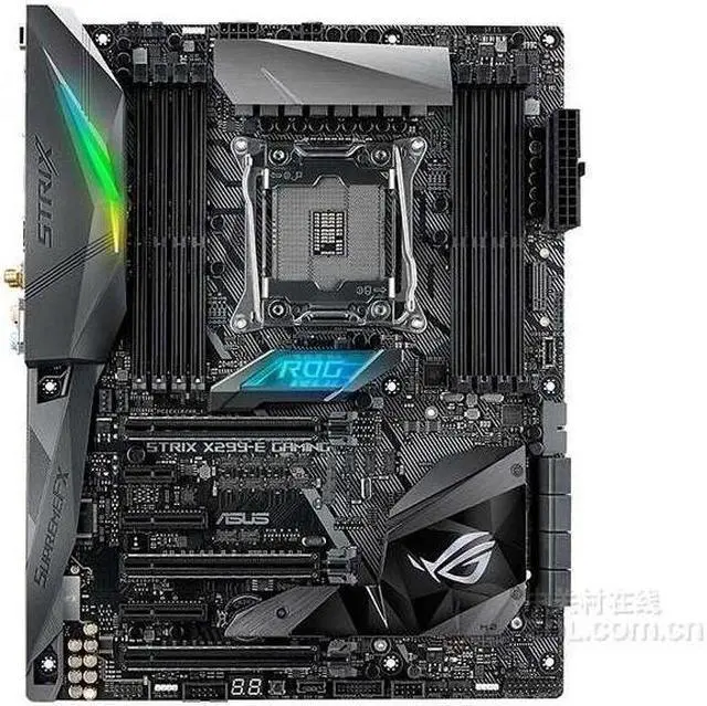 Alt view image 3 of 4 - ASUS ROG STRIX X299-E Gaming LGA 2066 DDR4 256GB ATX Motherboard