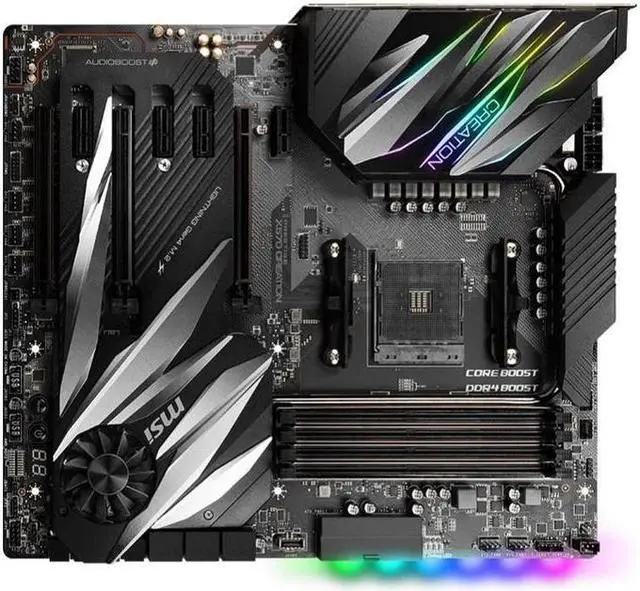 Main image of MSI PRESTIGE X570 CREATION AMD X570 Socket AM4 DDR4 128GB E-ATX Motherboard