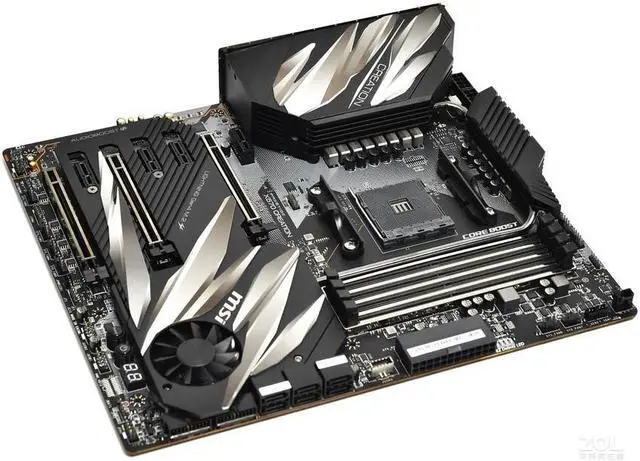 Alt view image 2 of 4 - MSI PRESTIGE X570 CREATION AMD X570 Socket AM4 DDR4 128GB E-ATX Motherboard