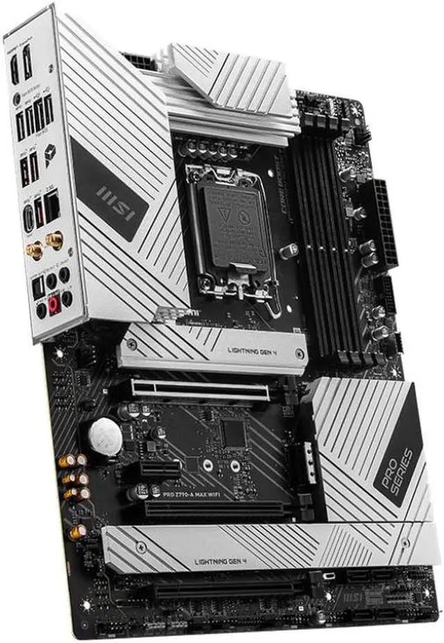 Alt view image 3 of 4 - MSI Z790 PRO Z790-A MAX WIFI Intel Z790 LGA 1700 DDR5 256GB ATX Motherboard