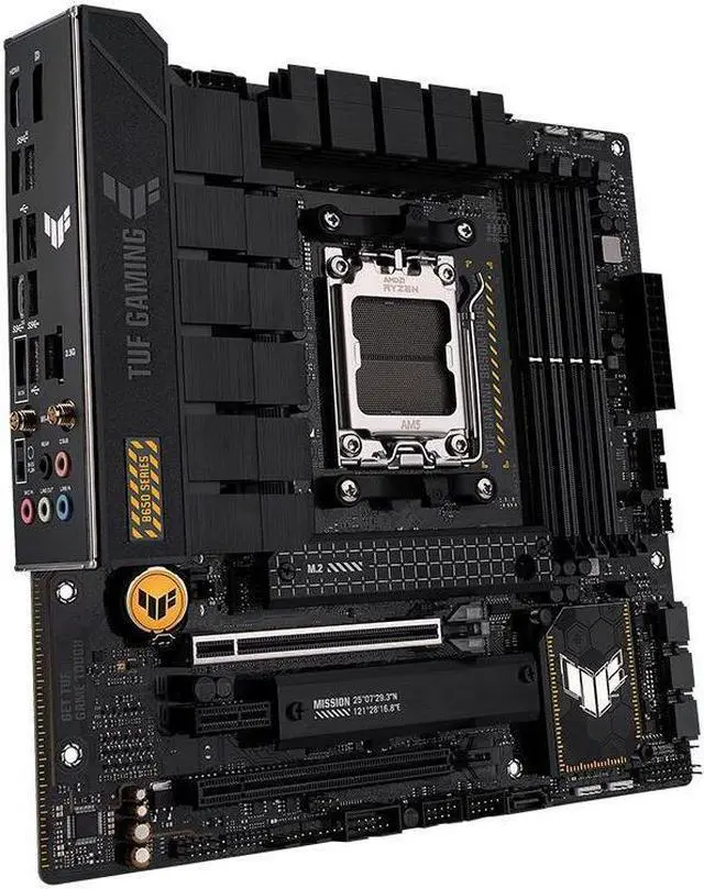 Alt view image 2 of 4 - ASUS TUF GAMING B650M-PLUS WIFI Socket AM5 DDR5 192GB Micro ATX Motherboard