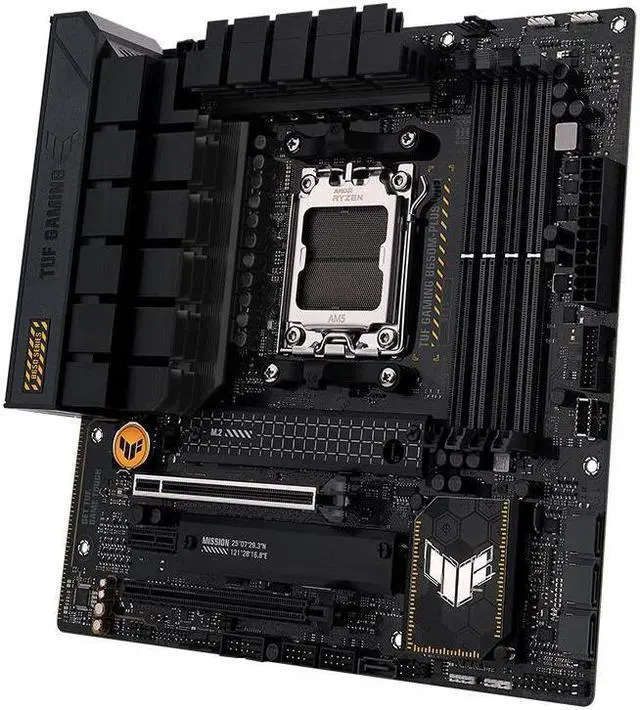 Alt view image 3 of 4 - ASUS TUF GAMING B650M-PLUS WIFI Socket AM5 DDR5 192GB Micro ATX Motherboard