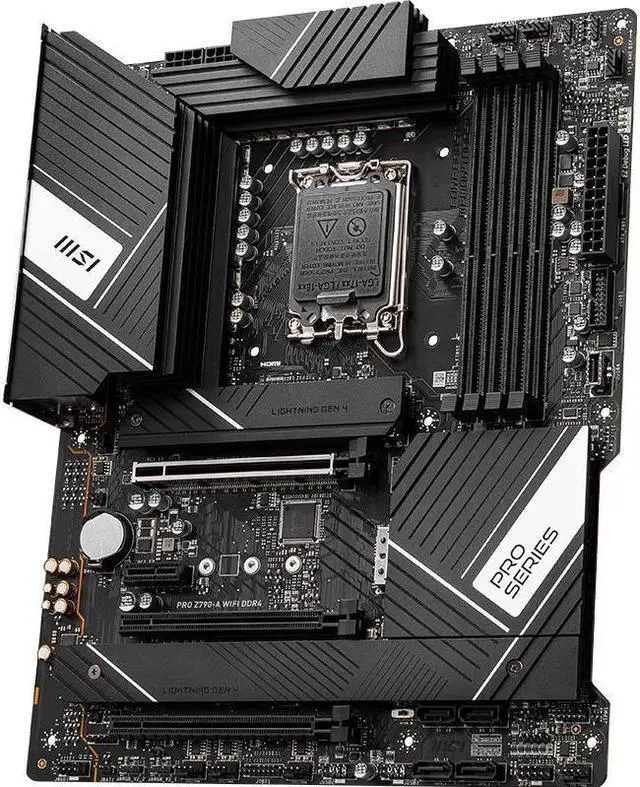 Alt view image 2 of 4 - MSI PRO Z790-A WIFI DDR4 Intel Z790 LGA 1700 DDR4 128GB ATX Motherboard