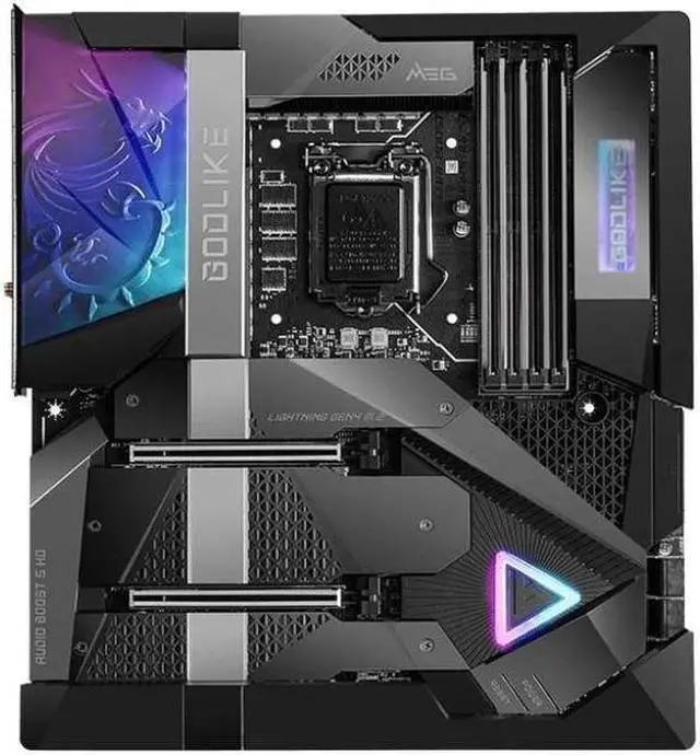 Main image of MSI MEG Z590 GODLIKE Intel Z590 LGA 1200 DDR4 128GB E-ATX Motherboard