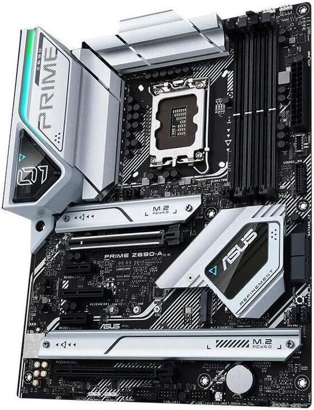 Alt view image 4 of 4 - ASUS PRIME Z690-A LGA 1700 DDR5 192GB ATX Motherboard