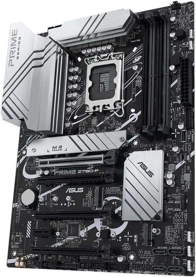Alt view image 3 of 4 - ASUS PRIME Z790-P LGA 1700 DDR5 192GB ATX Motherboard